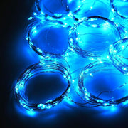 LED Curtain Lamp Garland White Copper String Light