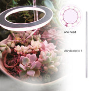 Angel Three Ring Grow Light Lamp For Plants