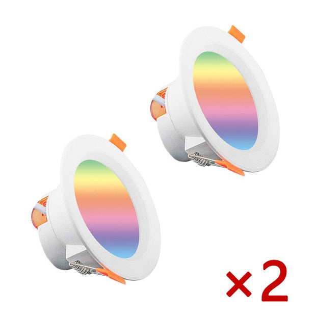 LED Downlight WiFi TUYA Smart Life Dimming Spot Bluetooth Lamp
