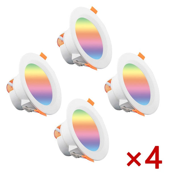 LED Downlight WiFi TUYA Smart Life Dimming Spot Bluetooth Lamp