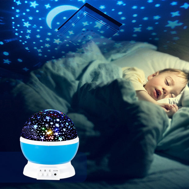 Galaxy Projector Starry Sky Rotating LED Night Light