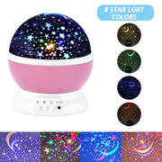 Galaxy Projector Starry Sky Rotating LED Night Light