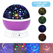 Galaxy Projector Starry Sky Rotating LED Night Light