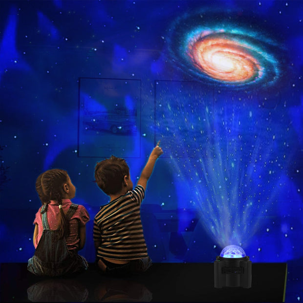 Rechargeable Galaxy Star Projector 12 Planet Moon Projector