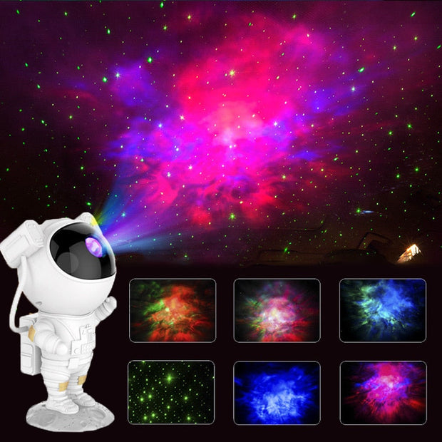 Galaxy Projector Lamp Starry Sky Night Light For Home