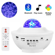 Colorful Starry Sky Galaxy Projector Nightlight