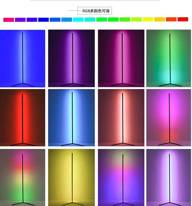 Modern Led Floor Lamp RGB Nordic Floor Lamps Living Room